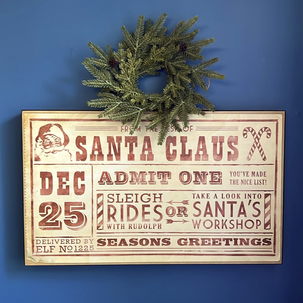 Large Christmas Wall Decor